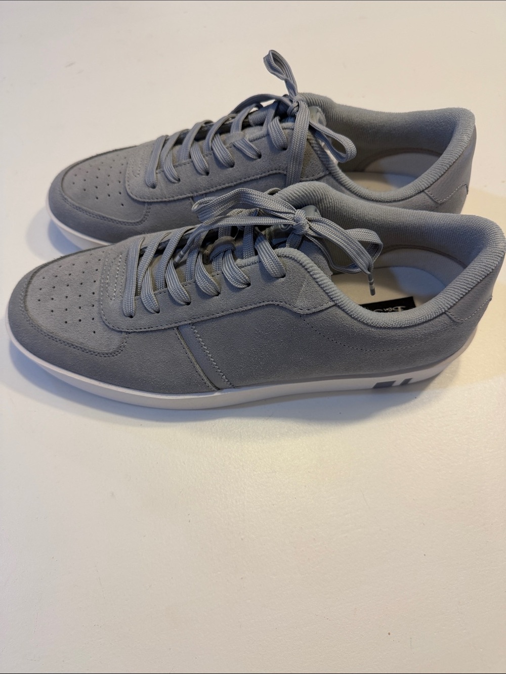 Ben Sherman Men's Casual Low-Top Sneakers in Gray Sz 11.5. Bag6